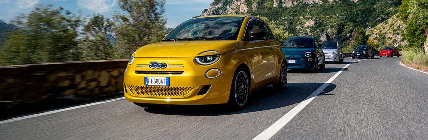 Fiat 500 Hybrid banner